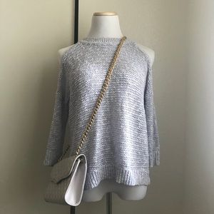 Cold Shoulder Sweater